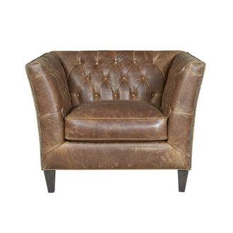 Fairbanks Leather Club Chair