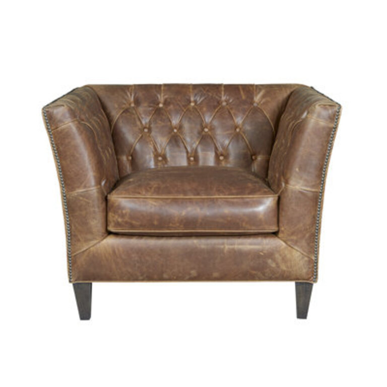 Fairbanks Leather Club Chair