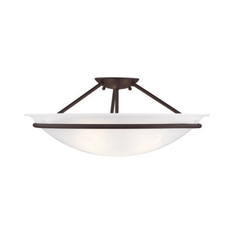 Wilbrecht Glass Semi Flush Mount