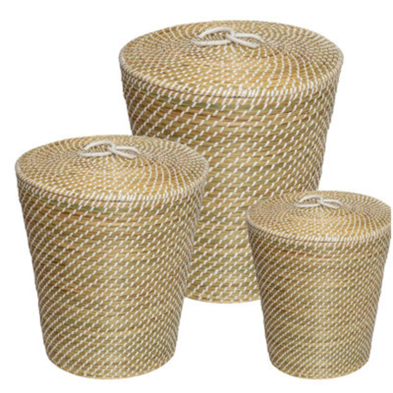 Sand  Stable Seagrass Decorative Basket