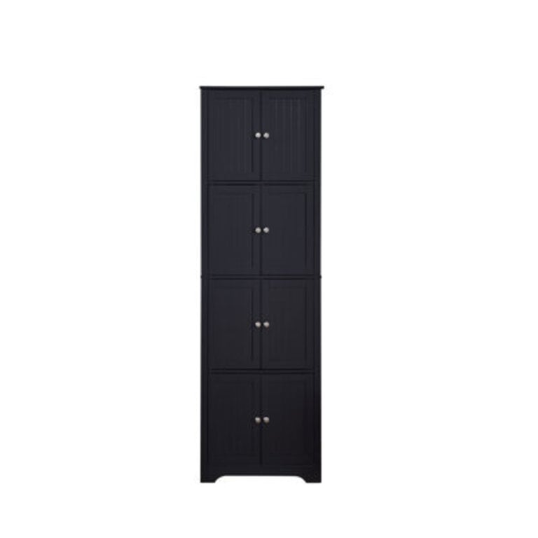 Arunya 4-Tier 68 Corner Kitchen Pantry Storage Cabinet with 8 Doors