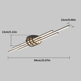 Lediana 3 - Light UniqueStatement Geometric LED Flush Mount