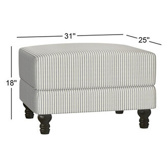 Walters Upholstered Ottoman