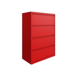 Harietta 36 Wide 4 -Drawer Steel File Cabinet