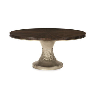 Modern Streamline Round Dining Table