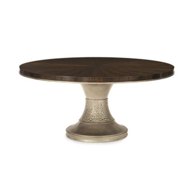 Modern Streamline Round Dining Table