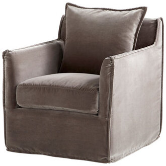 Sovente Upholstered Swivel Armchair