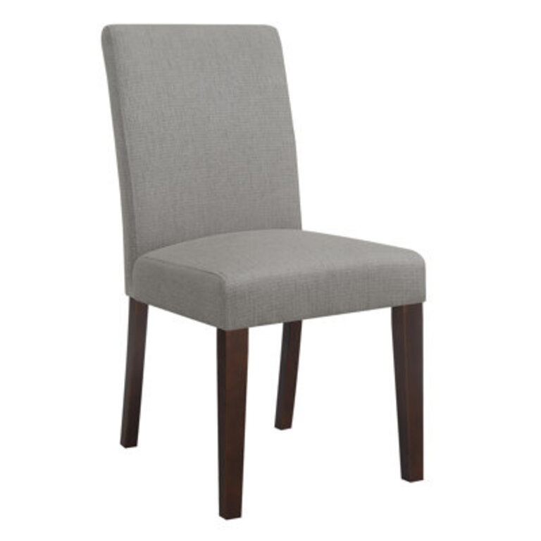 Serta Liam Parsons Dining Chair Plush High Back Polyester Weave Fabric Foam Cushion Seat