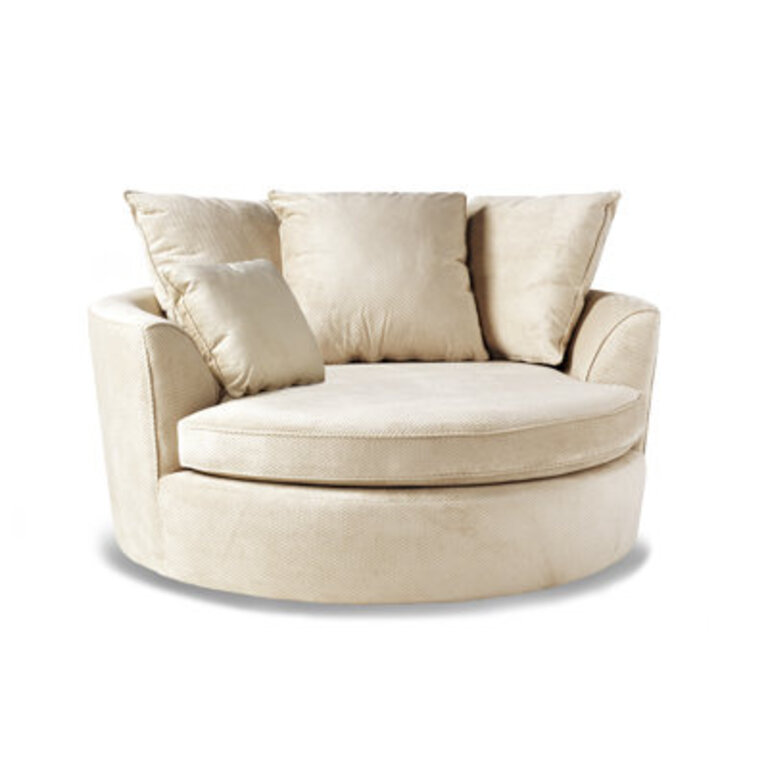Beall Polyester Barrel Chair