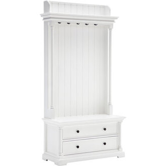 Vivien Hall Tree 3937 Wide with Bench