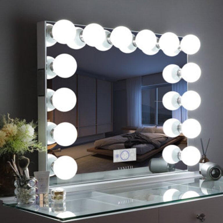 Torstein Metal Rectangle LED Mirror