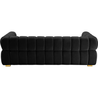 Carlan 91 Velvet Tuxedo Arm Sofa