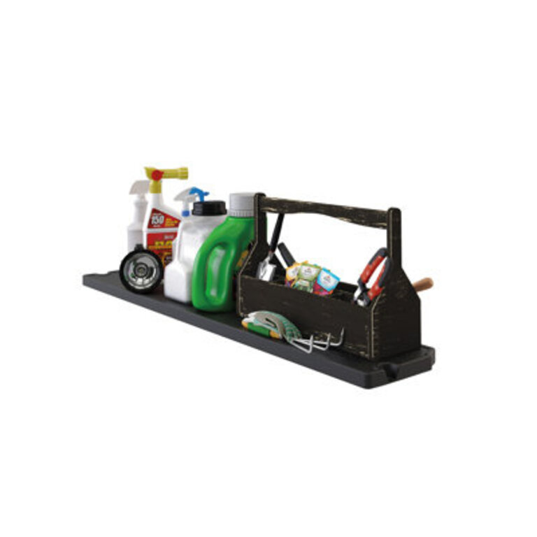 Suncast Horizontal Shed 50 in W x 1025 in D Shelf Kit in Black