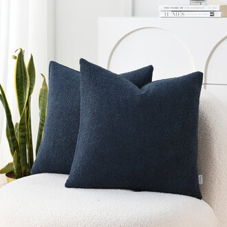 Textured Throw Pillow Covers Textured Boucle Throw Pillow Covers