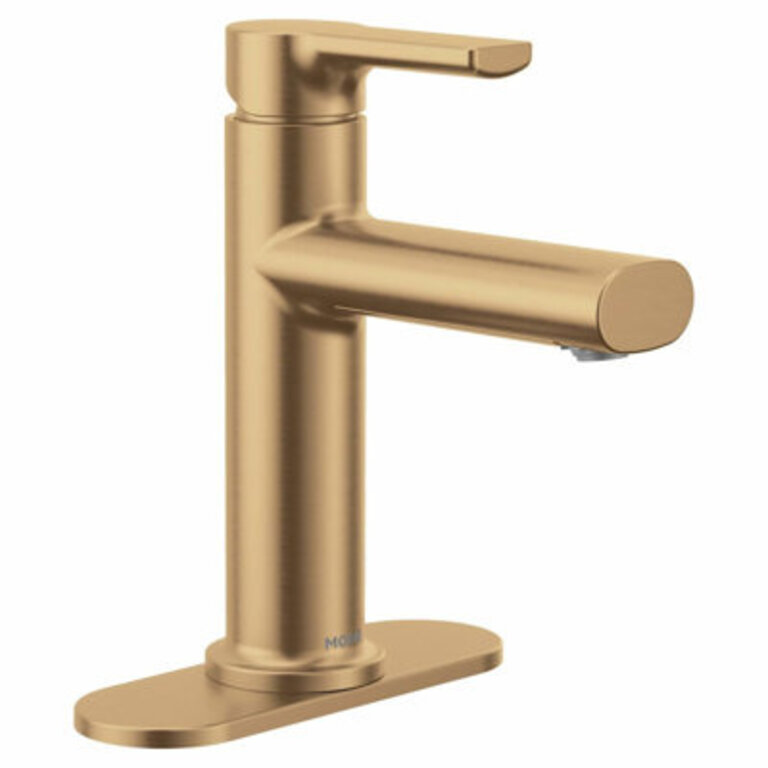 MEENA Single Hole Bathroom Faucet with Drain Assembly