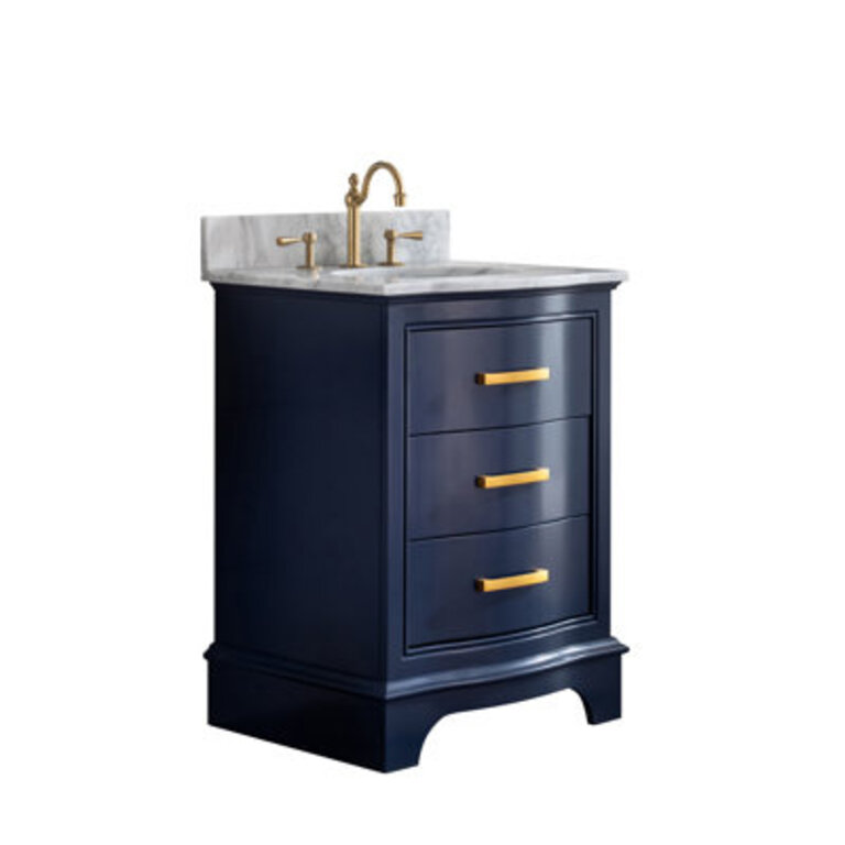 Goleta 24 Single Bathroom Vanity with Marble Top