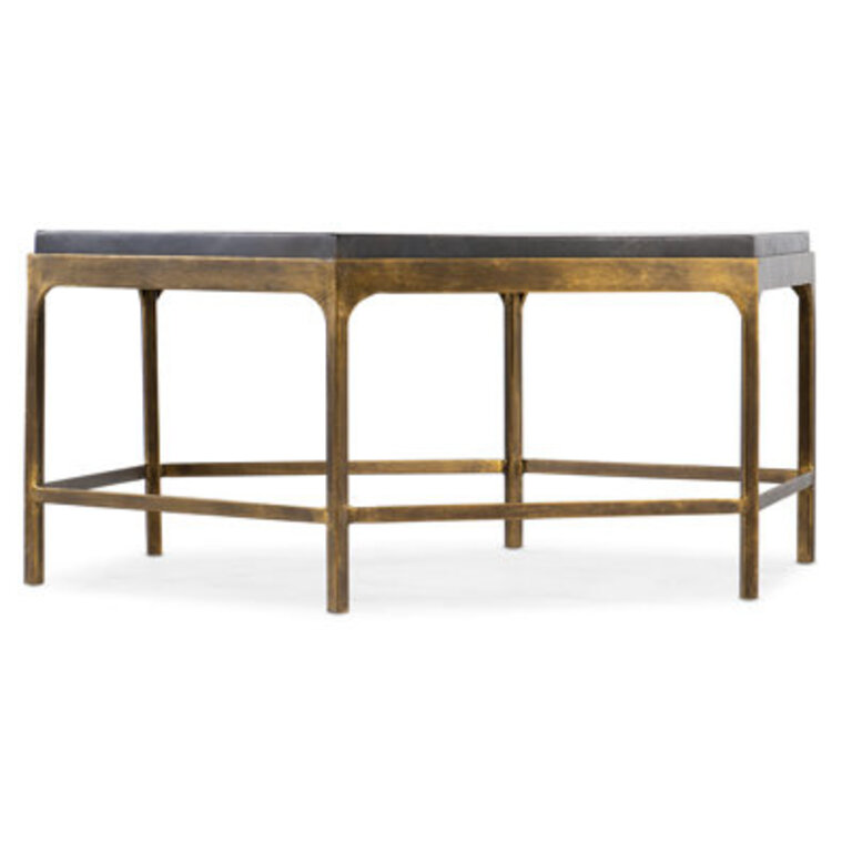 Chiseling Solid Wood Top Coffee Table