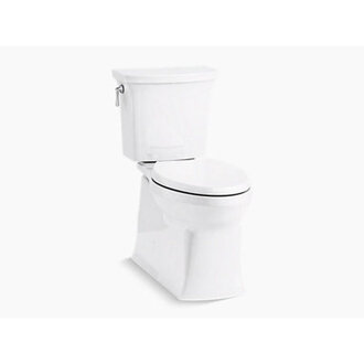 Corbelle 128 GPF Water Efficient Elongated Two-Piece toilet Seat Not Included
