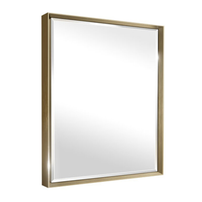 Lohoski Decorative Wall Mirror Beveled Design Bathroom Vanity Mirror Accent Mirror Finish