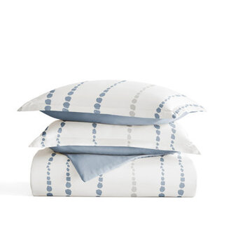 Urban Vibe Pattern Reversible Duvet Cover Set