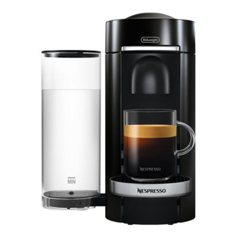 Nespresso VertuoPlus Deluxe Espresso Machine with Aeroccino Milk Frother by DeLonghi