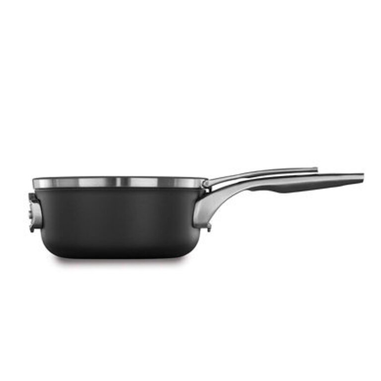 Calphalon Premier Space Saving Hard Anodized Nonstick Sauce Pan with Cover