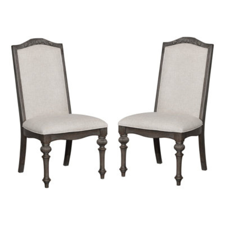 Jordon Side Chair in Ivory