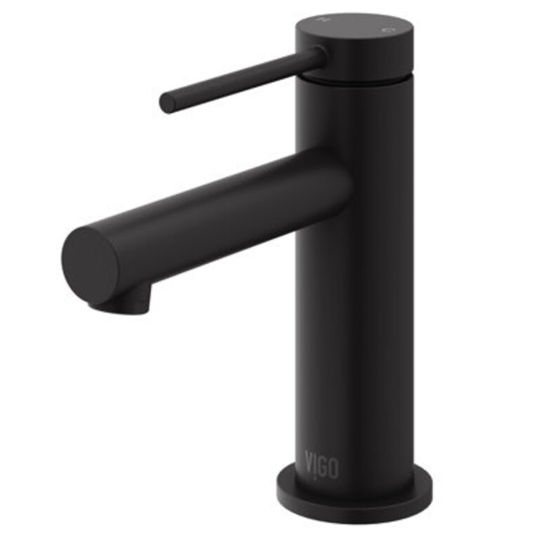 Jewel 6 in H Single-Hole Single Handle Bathroom Faucet