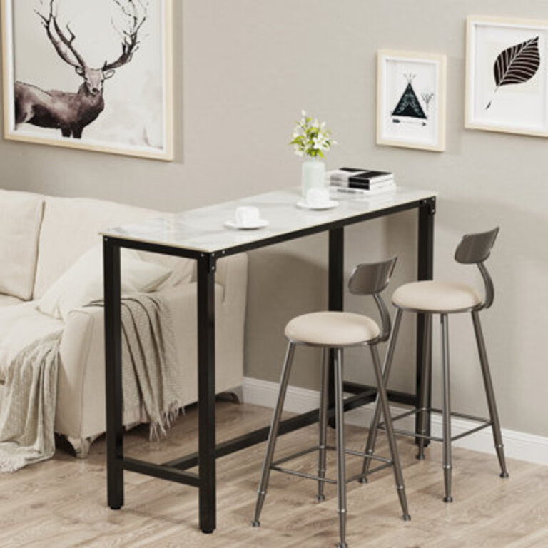 Freidrick 414 Sintered Stone Bistro Height Dining Table