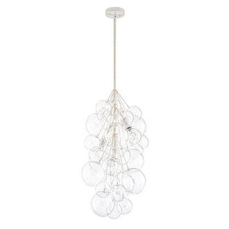 Lelaina 3 - Light Cluster Bubble Glass Chandelier