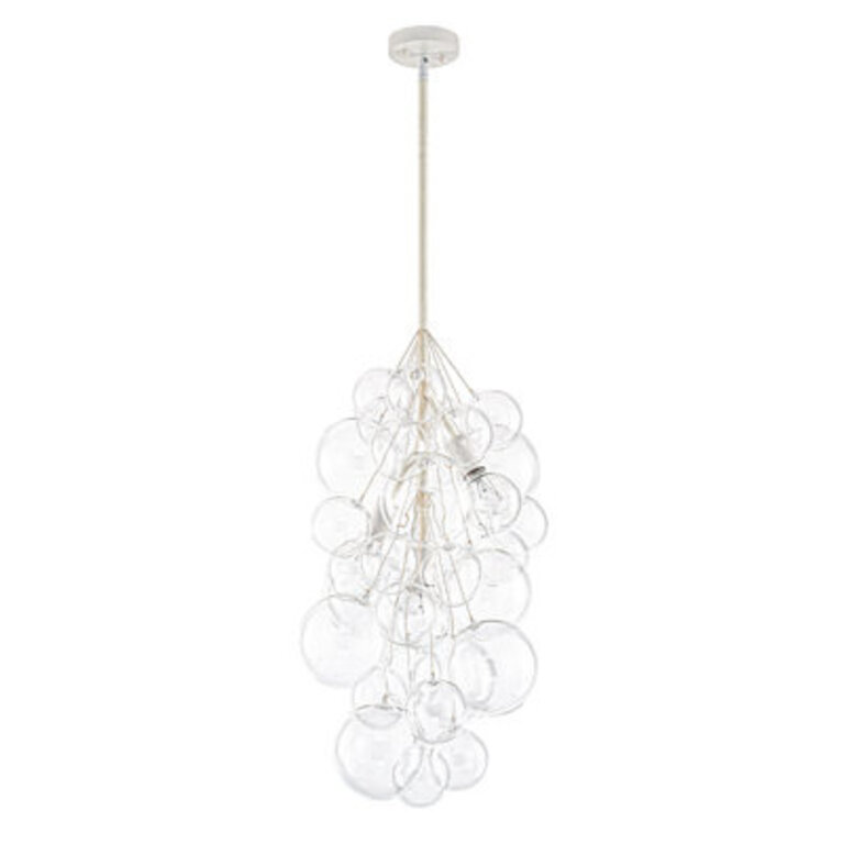 Lelaina 3 - Light Cluster Bubble Glass Chandelier