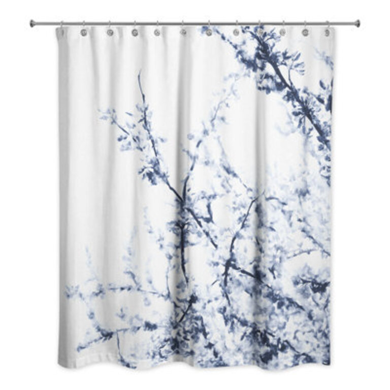 Ester Floral Shower Curtain
