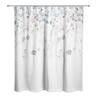 Reva Floral Shower Curtain