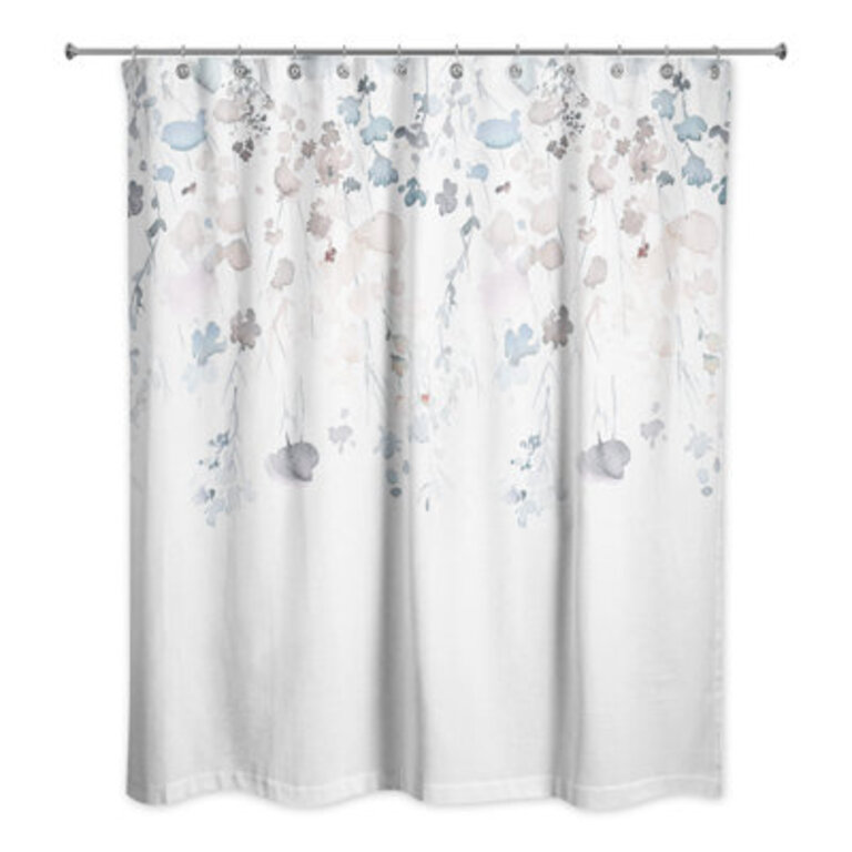 Reva Floral Shower Curtain