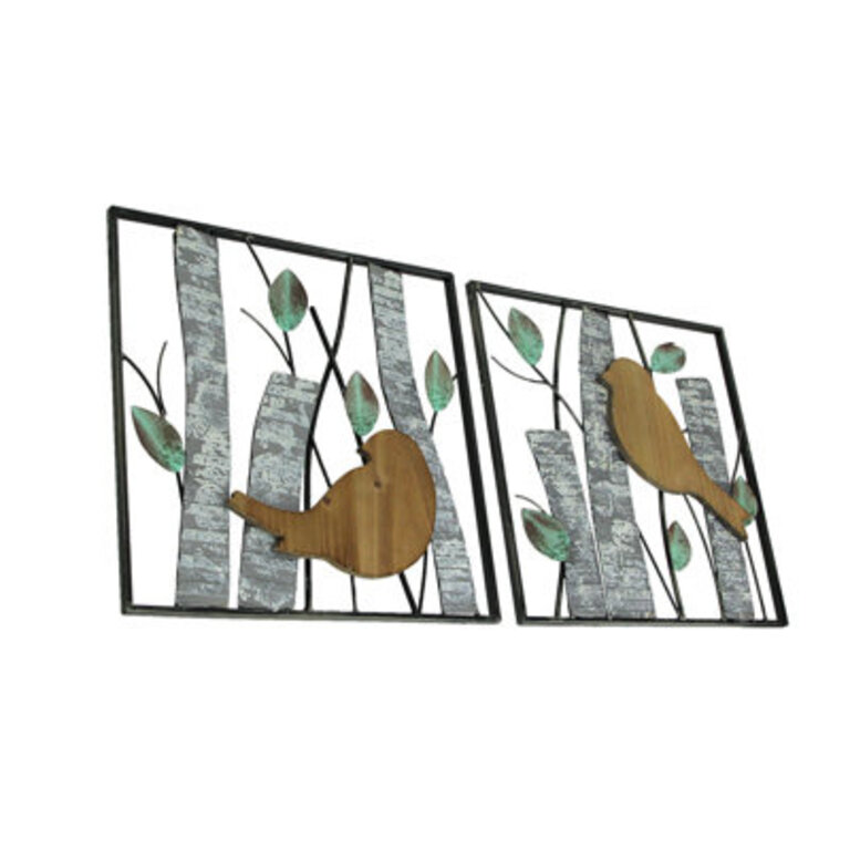 Traditional Landscape  Nature Wall Decor on Metal