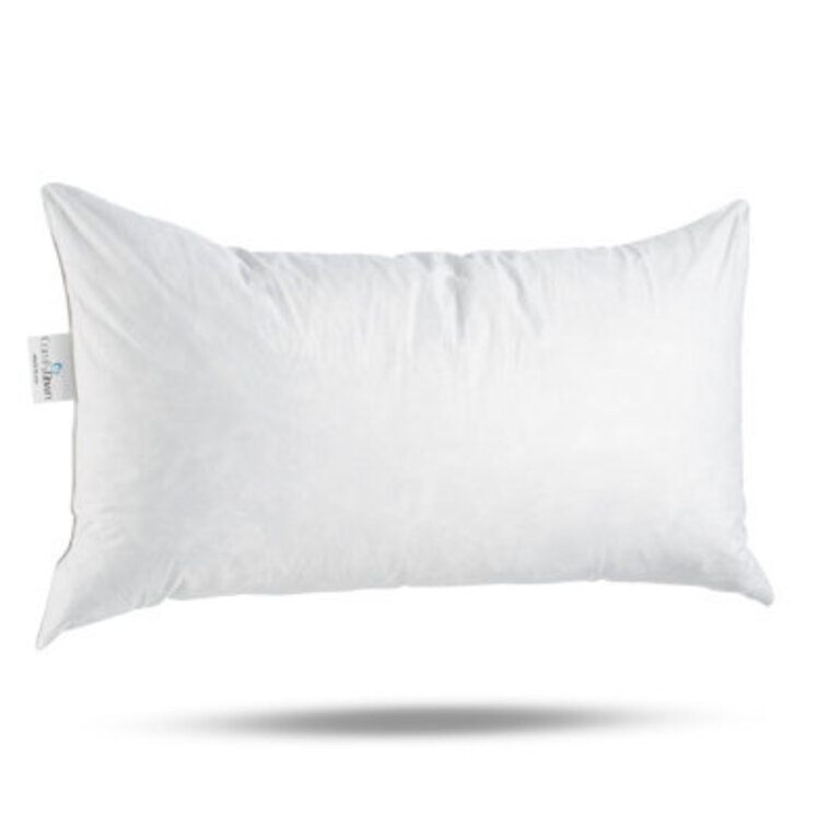 ComfyDown 95 Feather 5 Down Rectangle Decorative Pillow Insert Sham Stuffer