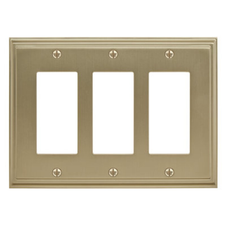 Mulholland 3-Gang Rocker Wall Plate
