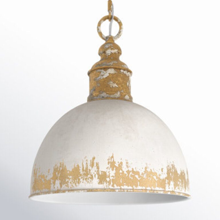 Allargando 1 - Light Vintage Gold Single Pendant