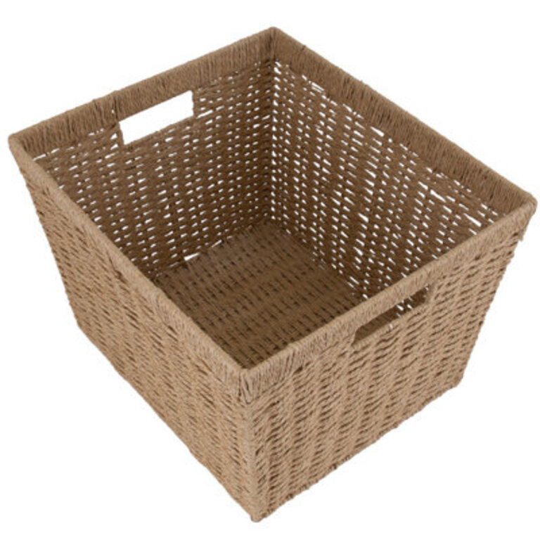 Simplify Wicker Decorative Basket