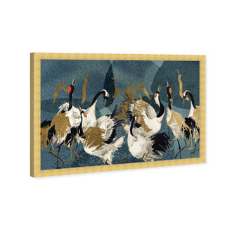 Crane Love  by Oliver Gal Painting Print