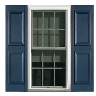 Premier Raised Exterior Shutters Pair