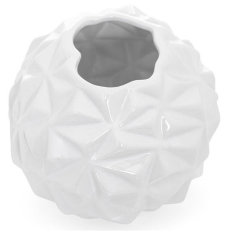 Carneal White Ceramic Table Vase