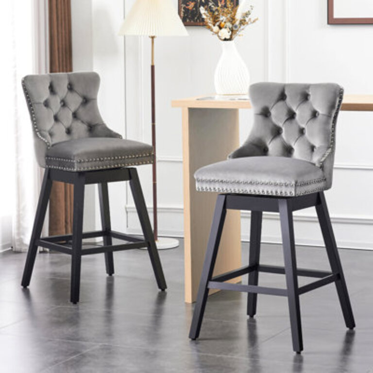 Timm Swivel Counter  Bar Stool