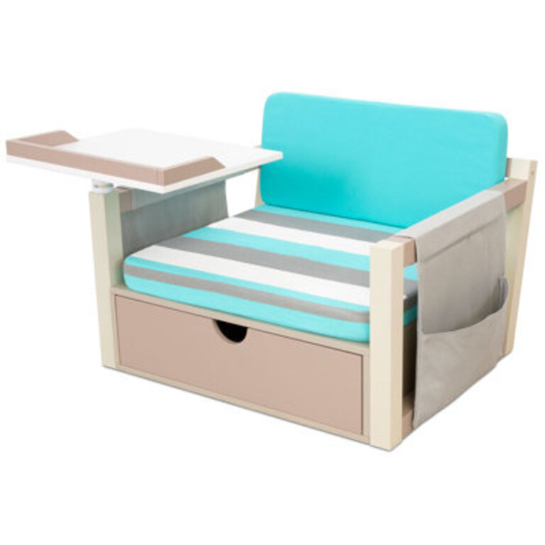 2-in-1 Fun  Study Swivel Desk