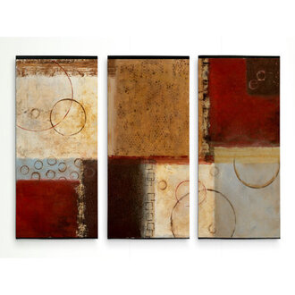 Seasons Go Round I - 3 Piece Multi-Piece Image Print Set on Canvas