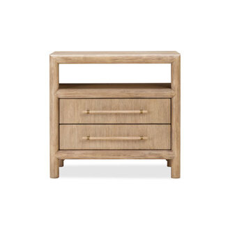 Colleen 2 - Drawer Nightstand in Brown