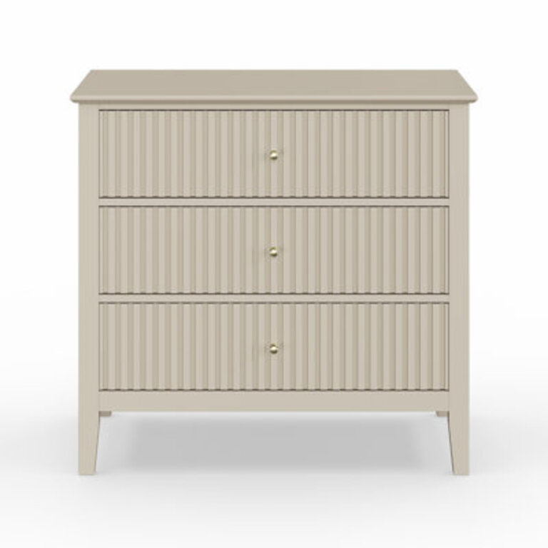 Amberrae Large 3 Drawer Dresser Wide Chest of Drawers