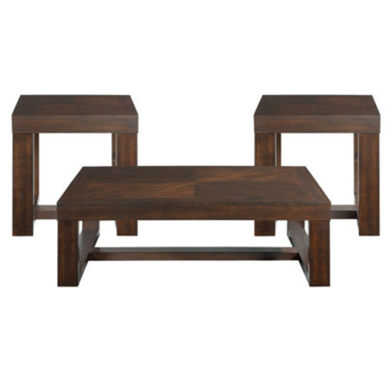 Schiavone 3 Piece Coffee Table Set