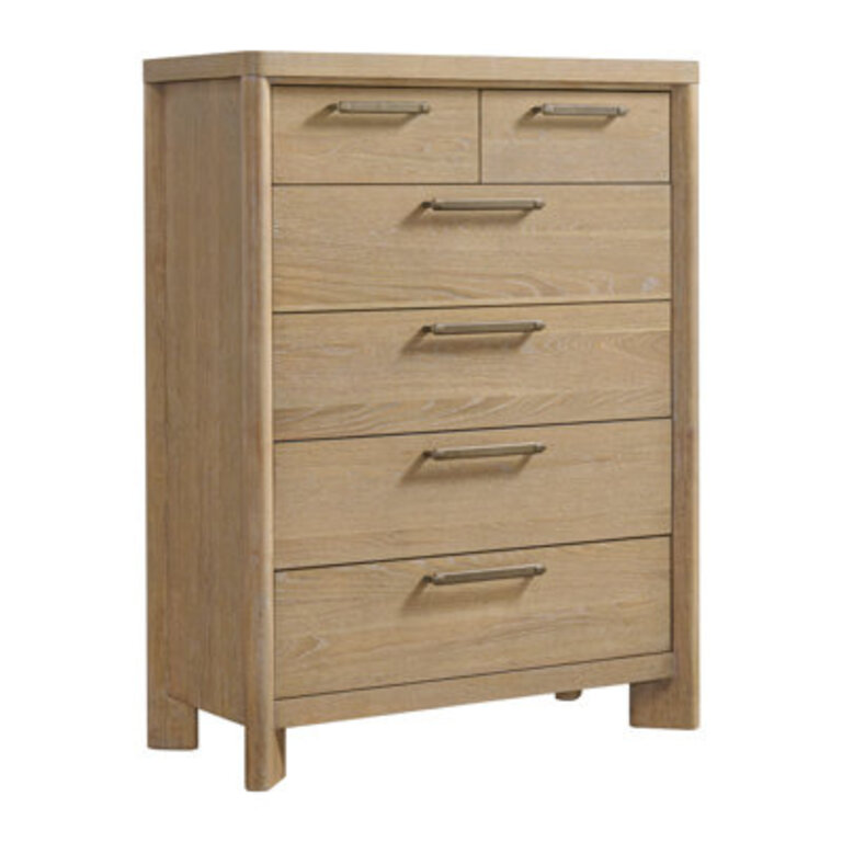 Karcen 6 Drawer 40 W Solid Wood Chest