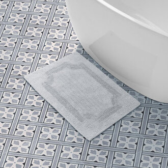 Laura Ashley Reversible Cotton Bath Rug